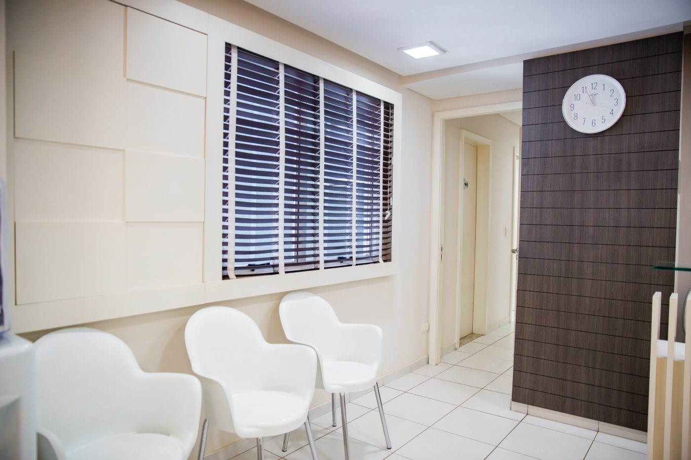 Sala de espera do consultório
